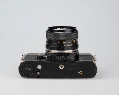 Reflex Yashica FR-I 35 mm + objectif 50 mm f1.9