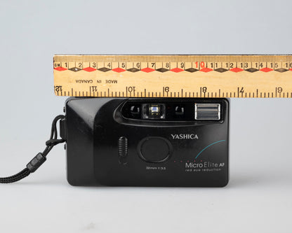 Appareil photo argentique Yashica Micro Elite AF 35 mm (série 378496)