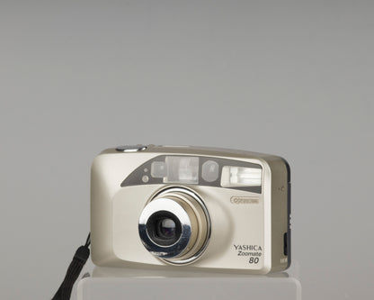 Appareil photo argentique Yashica Zoomate 80 35 mm avec étui