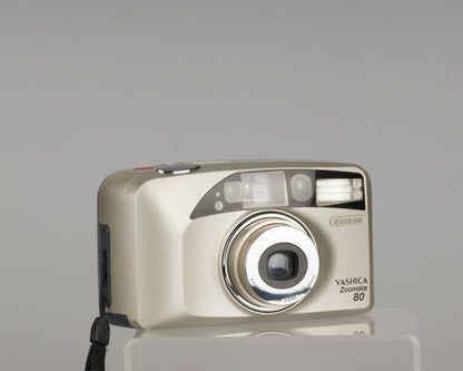 Appareil photo argentique Yashica Zoomate 80 35 mm avec étui